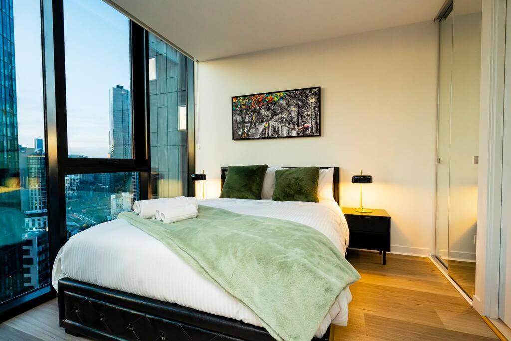 Luxe Haven - 42Nd Floor Panoramic City Views Melbourne Exterior photo