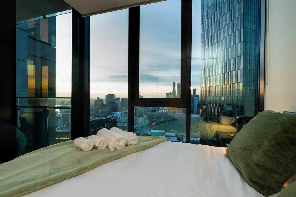 Luxe Haven - 42Nd Floor Panoramic City Views Melbourne Exterior photo