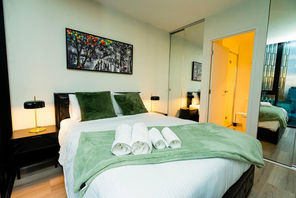 Luxe Haven - 42Nd Floor Panoramic City Views Melbourne Exterior photo